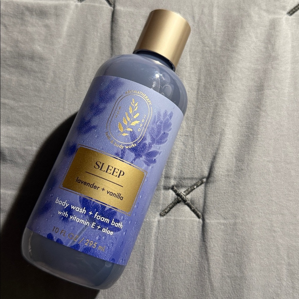 Bath & Body Works Sleep Lavender Vanilla Body Wash
